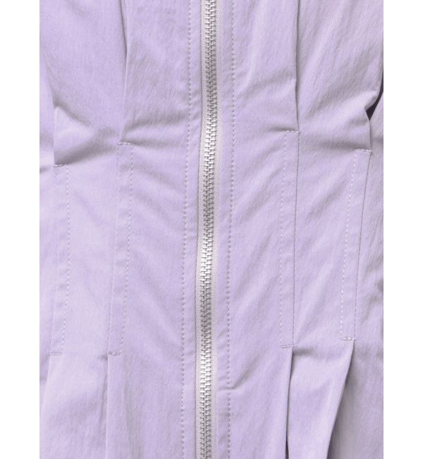 ELENDEEK「CENTER ZIP LAYERD OP」|ワンピース|