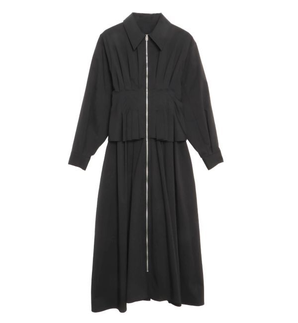 ELENDEEK「CENTER ZIP LAYERD OP」|ワンピース|