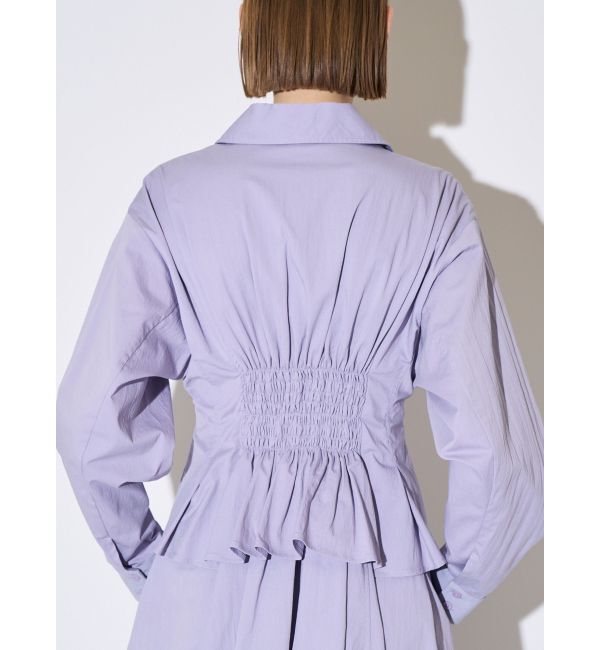 ELENDEEK「CENTER ZIP LAYERD OP」|ワンピース|