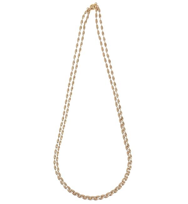 ELENDEEK「PEARL&CHAIN DOUBLE NECKLACE」|ネックレス|