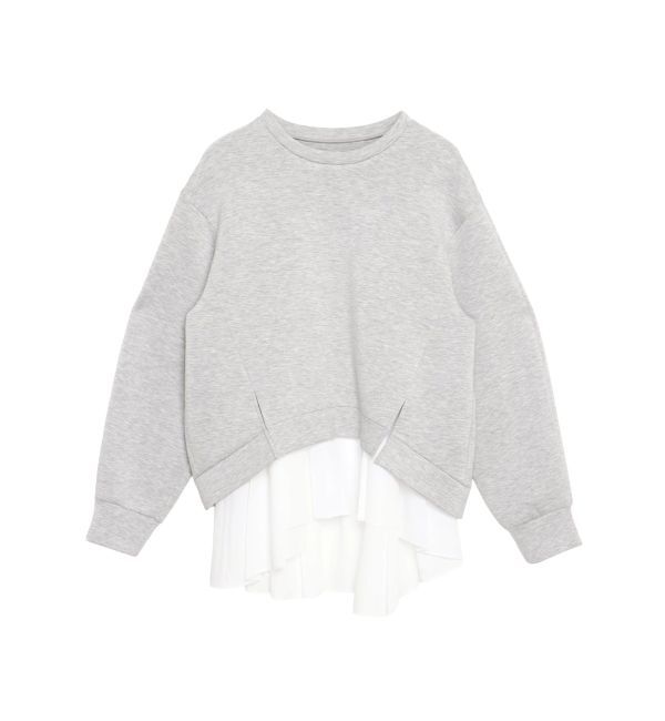 ELENDEEK「PEPLUM CAMI SET TOP」|Tシャツ・カットソー|グレー