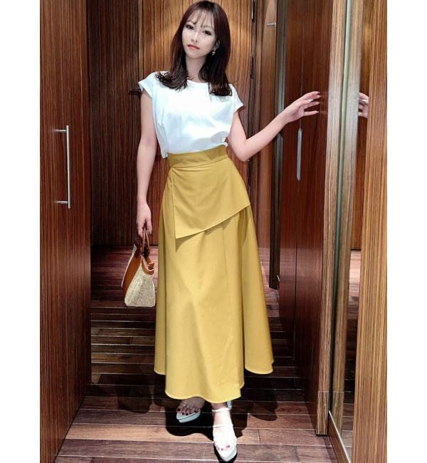 RESEXXY「合皮コルセット付フレアスカート」|スカート|