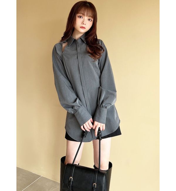 RESEXXY「ポイントオープンシャツ」|シャツ・ブラウス|