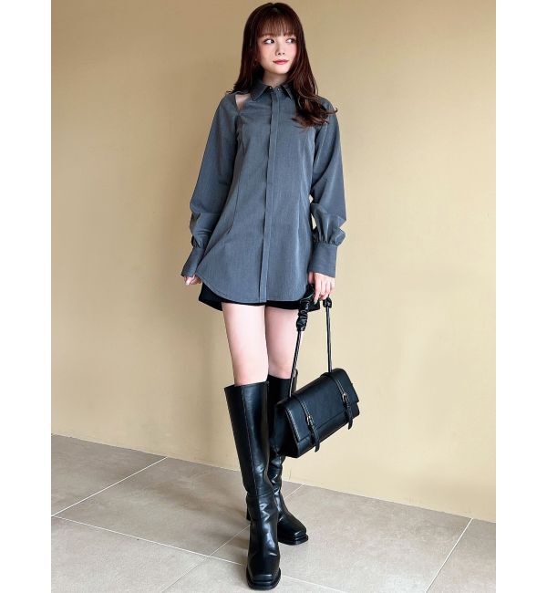 RESEXXY「ポイントオープンシャツ」|シャツ・ブラウス|
