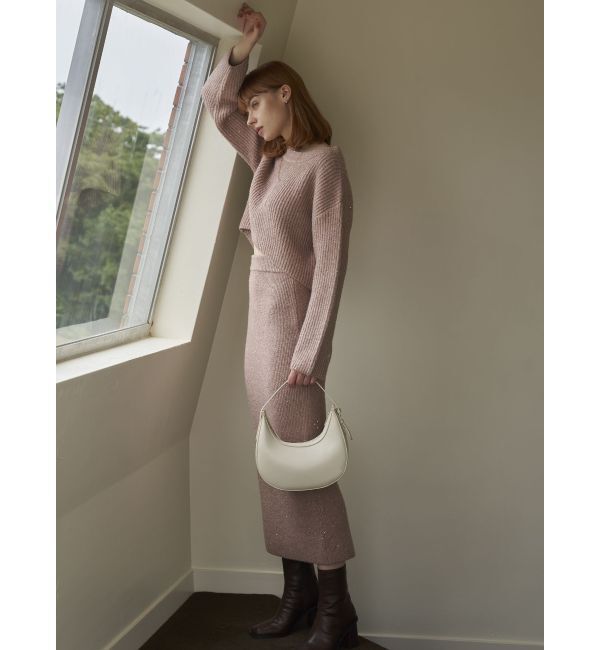 RESEXXY「ハーフムーンコンパクトバッグ」|ハンドバッグ|