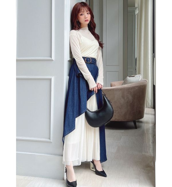 RESEXXY「ハーフムーンコンパクトバッグ」|ハンドバッグ|