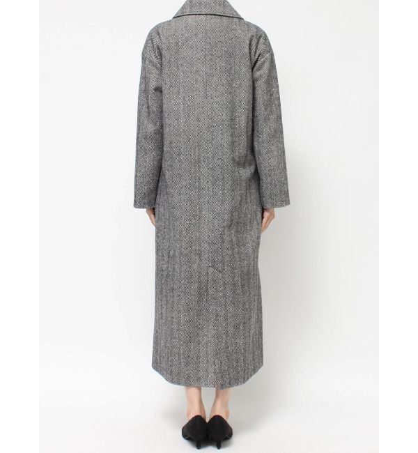 RESEXXY「ステンカラーロングコート」|ステンカラーコート|