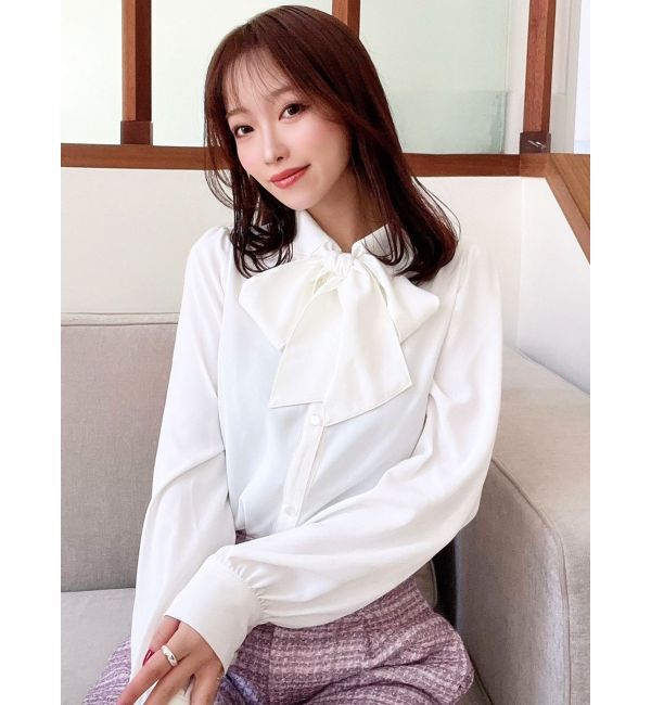 RESEXXY「ボウタイデザインブラウス」|シャツ・ブラウス|