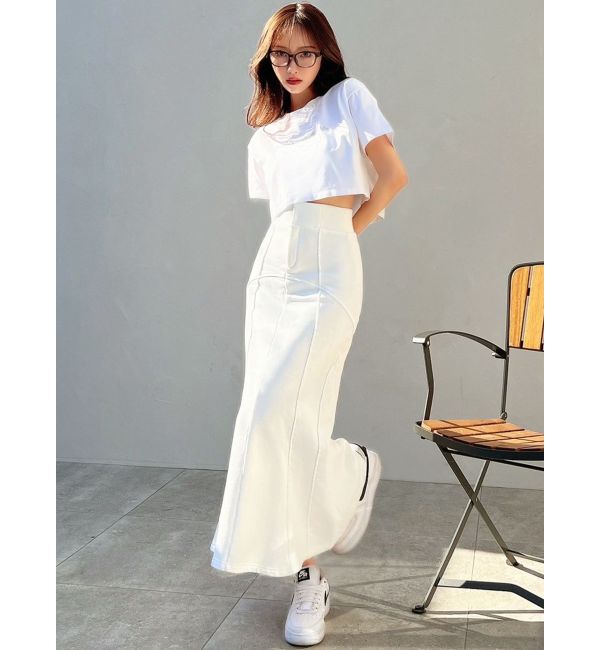 RESEXXY「ロゴ刺繍Tシャツ」|Tシャツ・カットソー|