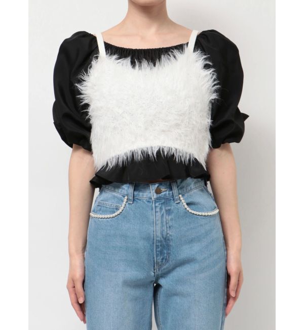 RESEXXY「シャギーニットキャミソール」|キャミソール|