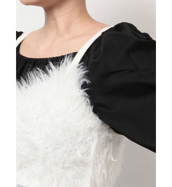 RESEXXY「シャギーニットキャミソール」|キャミソール|