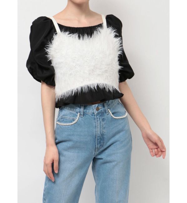 RESEXXY「シャギーニットキャミソール」|キャミソール|