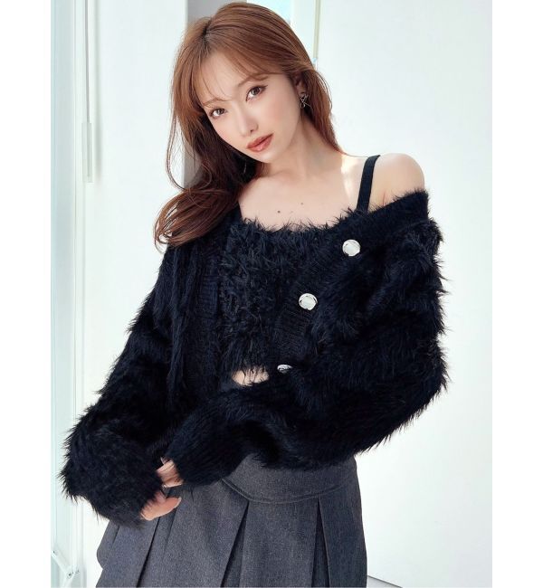 RESEXXY「シャギーニットキャミソール」|キャミソール|