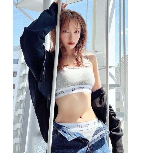 RESEXXY「フロントジップクロップドパーカー【セットアップ着用可能】」|パーカー|