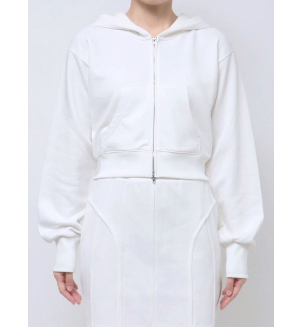 RESEXXY「フロントジップクロップドパーカー【セットアップ着用可能】」|パーカー|