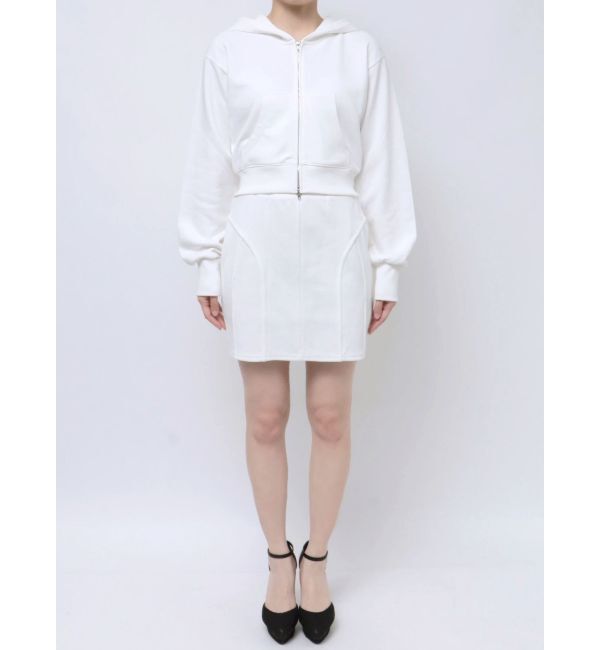 RESEXXY「フロントジップクロップドパーカー【セットアップ着用可能】」|パーカー|