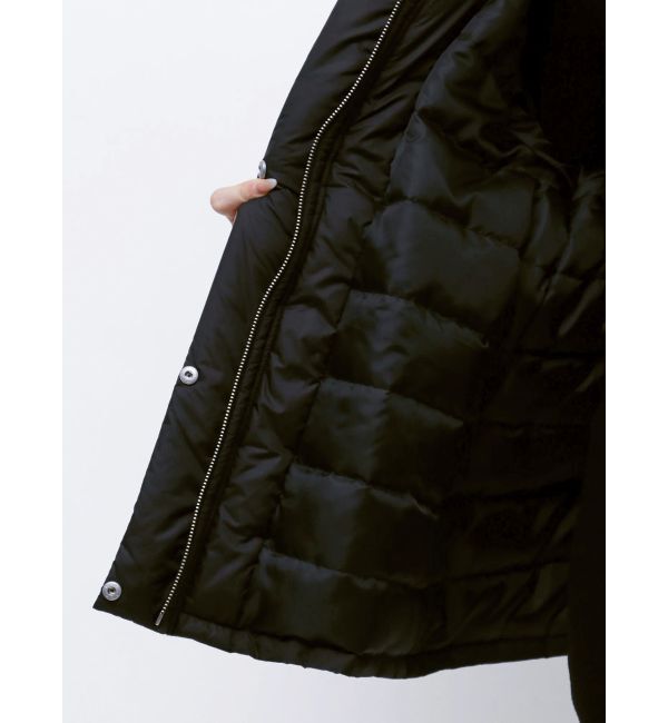 RESEXXY「サイドストリングパファーモッズコート」|ダウン|