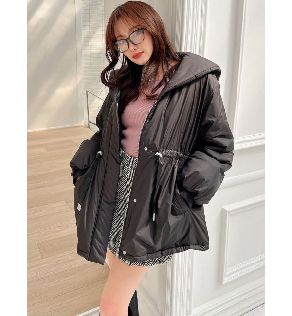 RESEXXY「サイドストリングパファーモッズコート」|ダウン|