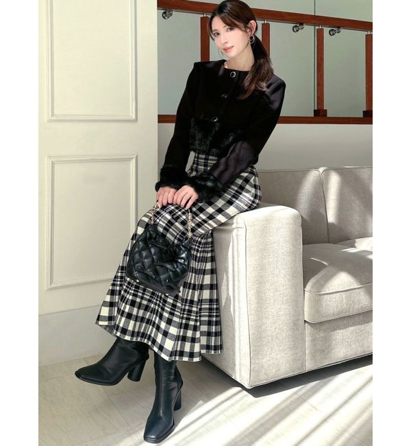 RESEXXY「ヘムファーシャイニーブルゾン」|ブルゾン・スタジャン|