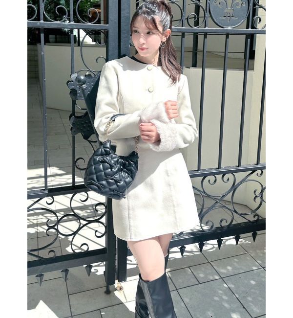 RESEXXY「ヘムファーシャイニーブルゾン」|ブルゾン・スタジャン|