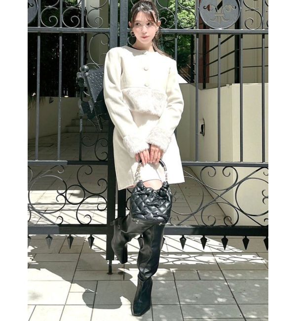 RESEXXY「ヘムファーシャイニーブルゾン」|ブルゾン・スタジャン|