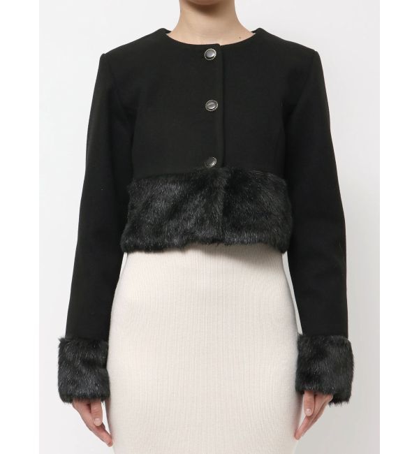 RESEXXY「ヘムファーシャイニーブルゾン」|ブルゾン・スタジャン|