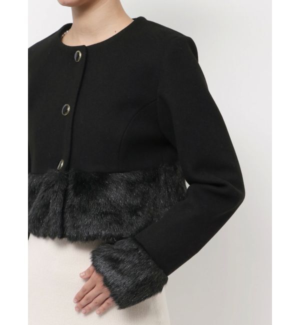 RESEXXY「ヘムファーシャイニーブルゾン」|ブルゾン・スタジャン|