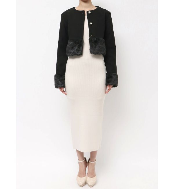 RESEXXY「ヘムファーシャイニーブルゾン」|ブルゾン・スタジャン|