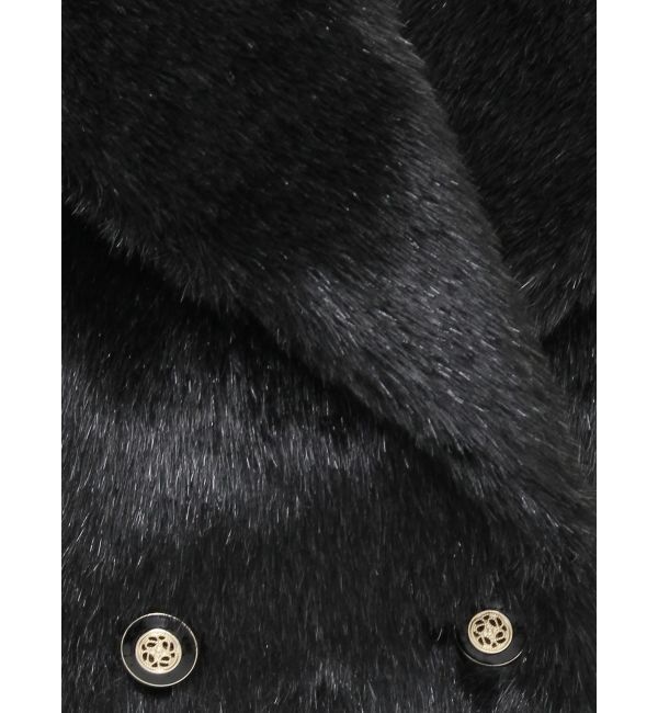 RESEXXY「シャイニーファークロップドブルゾン」|ブルゾン・スタジャン|