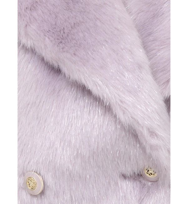 RESEXXY「シャイニーファークロップドブルゾン」|ブルゾン・スタジャン|