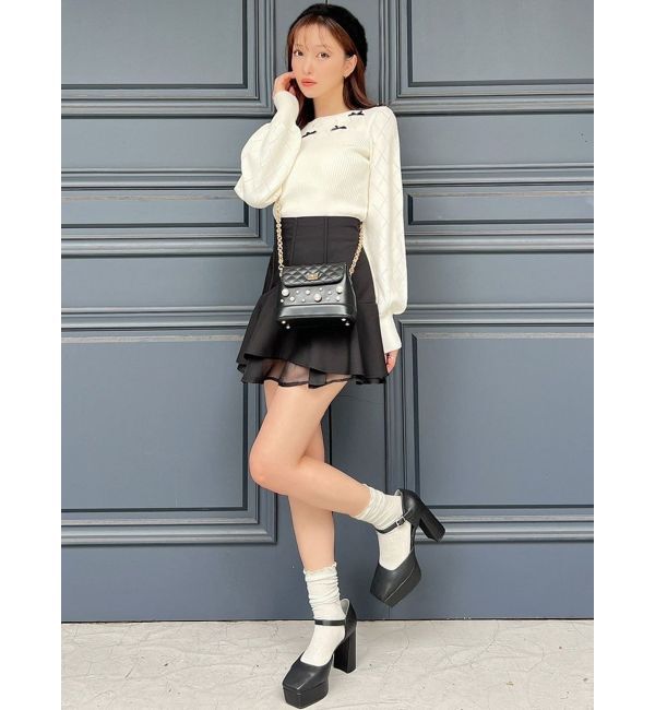 RESEXXY「パールポイントキルティングバッグ」|ショルダー・メッセンジャー|