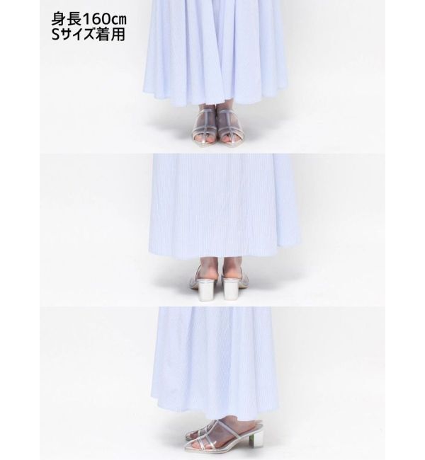 dazzlin「ウエストタックオフショルシャツワンピース」|ワンピース|