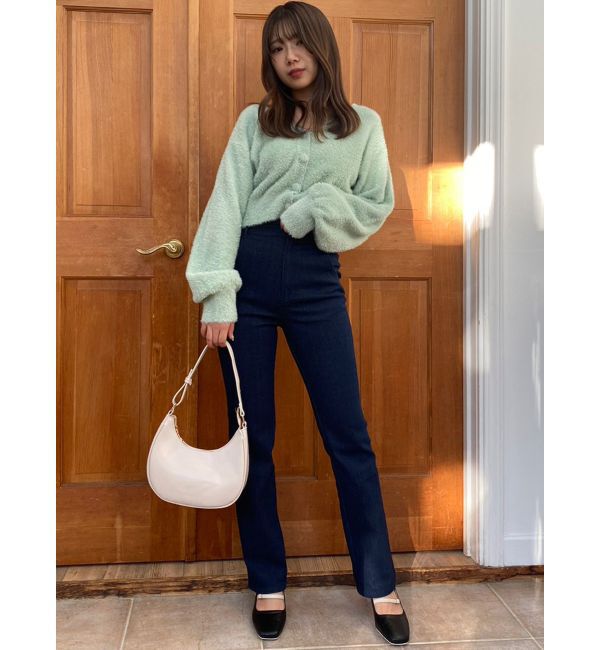 dazzlin「スリムストレートデニムパンツ」|デニム|