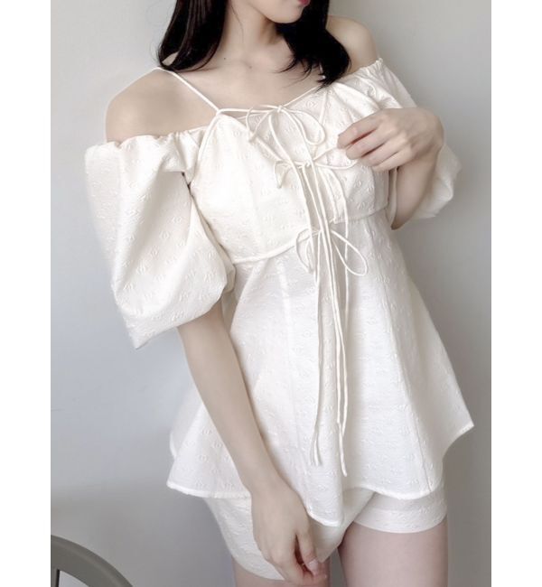 dazzlin「【SETUP】コンパクトジャカードショートパンツ※セットアップ対応」|その他|