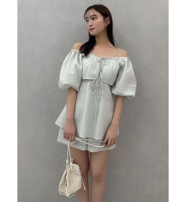 dazzlin「【SETUP】コンパクトジャカードショートパンツ※セットアップ対応」|その他|