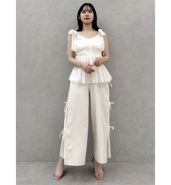 dazzlin「サイドリボントラックパンツ」|その他|