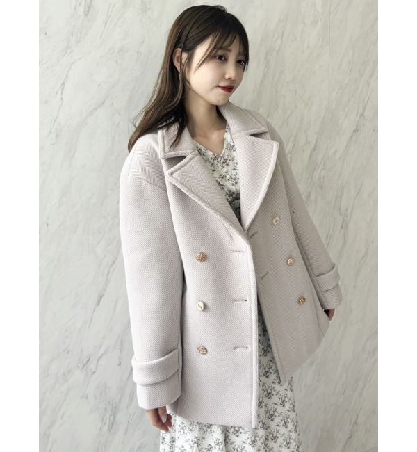 dazzlin「オーバーマルチボタンPコート」|ピーコート|