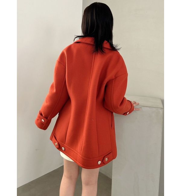 dazzlin「オーバーマルチボタンPコート」|ピーコート|