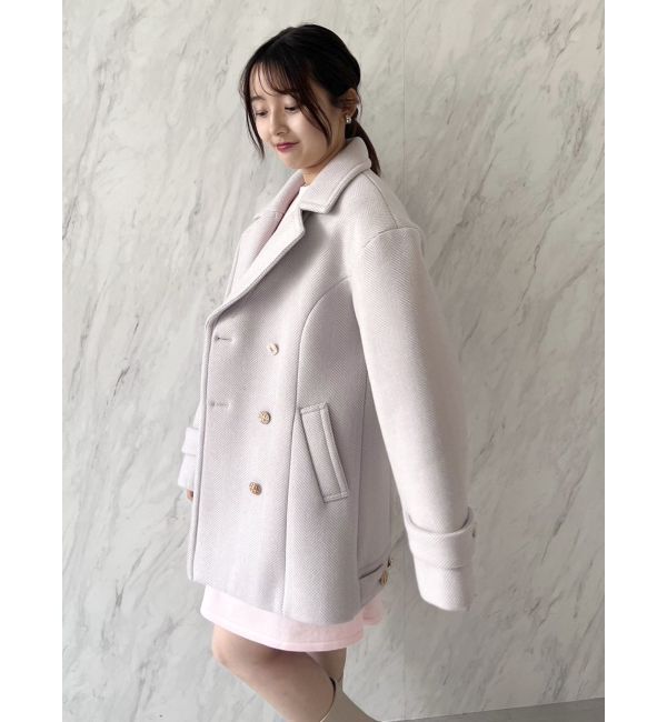 dazzlin「オーバーマルチボタンPコート」|ピーコート|
