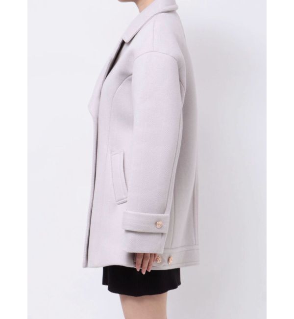 dazzlin「オーバーマルチボタンPコート」|ピーコート|