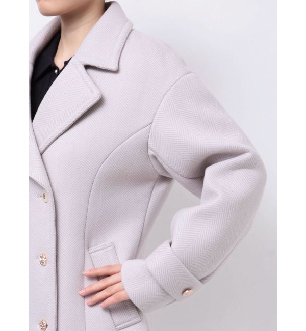 dazzlin「オーバーマルチボタンPコート」|ピーコート|