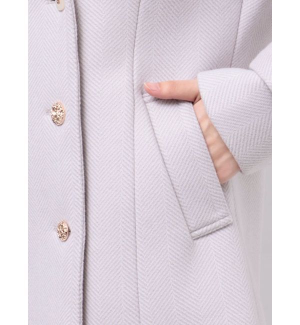 dazzlin「オーバーマルチボタンPコート」|ピーコート|