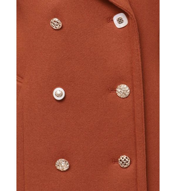 dazzlin「オーバーマルチボタンPコート」|ピーコート|