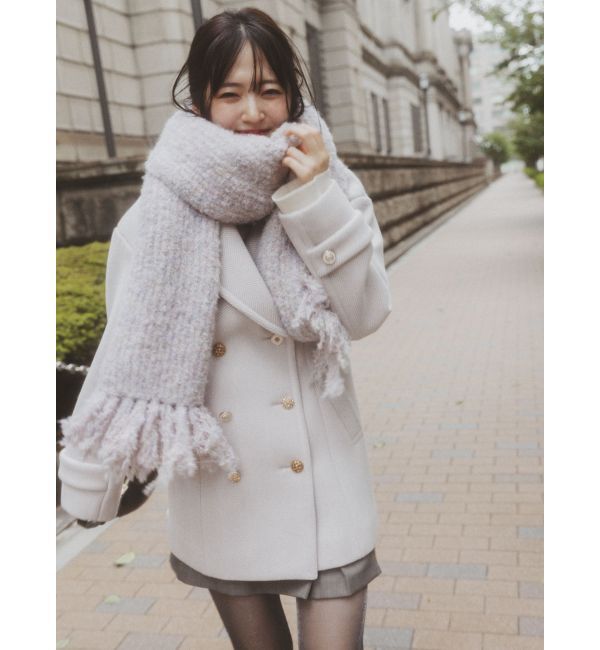 dazzlin「オーバーマルチボタンPコート」|ピーコート|