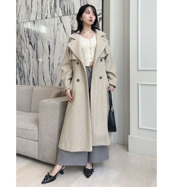 dazzlin「【３次追加受注承り中】2WAYカラーレディコート」|その他|