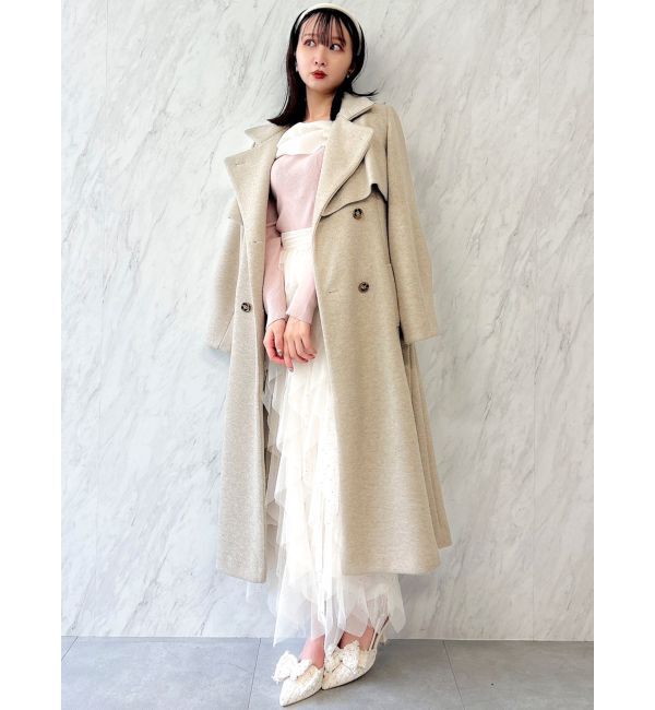 dazzlin「【３次追加受注承り中】2WAYカラーレディコート」|その他|