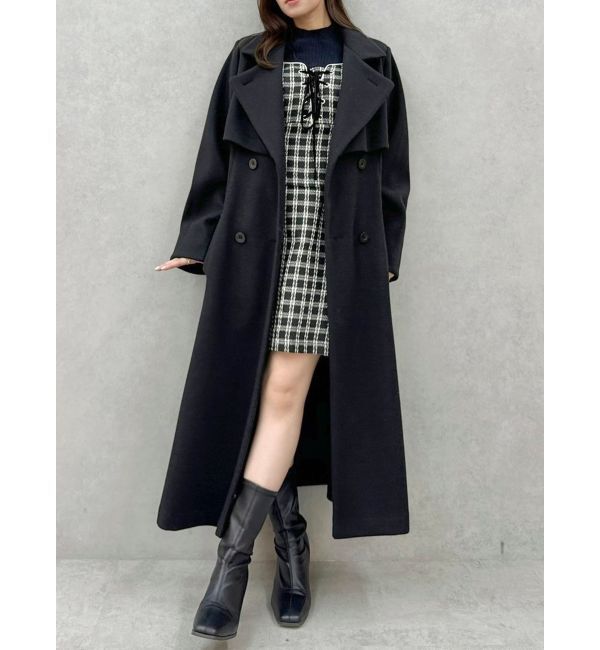 dazzlin「【３次追加受注承り中】2WAYカラーレディコート」|その他|