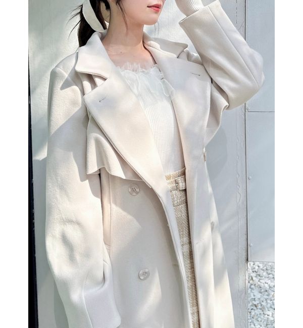 dazzlin「【３次追加受注承り中】2WAYカラーレディコート」|その他|