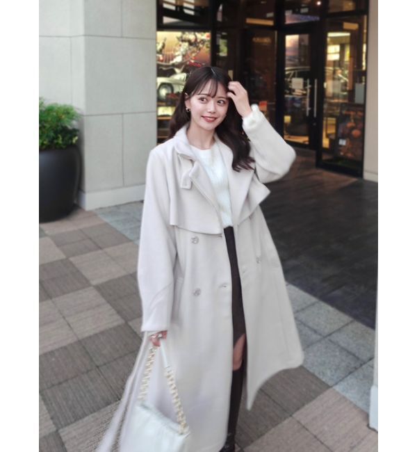 dazzlin「【３次追加受注承り中】2WAYカラーレディコート」|その他|