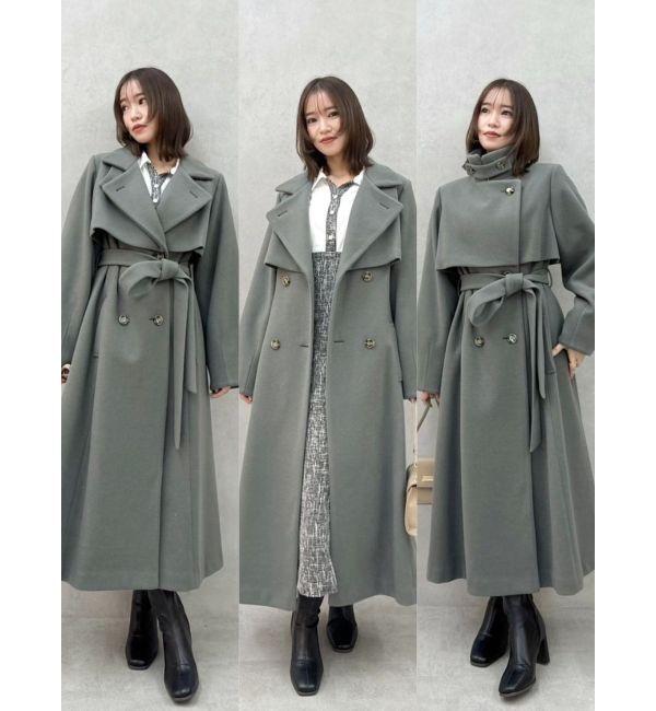 dazzlin「【３次追加受注承り中】2WAYカラーレディコート」|その他|